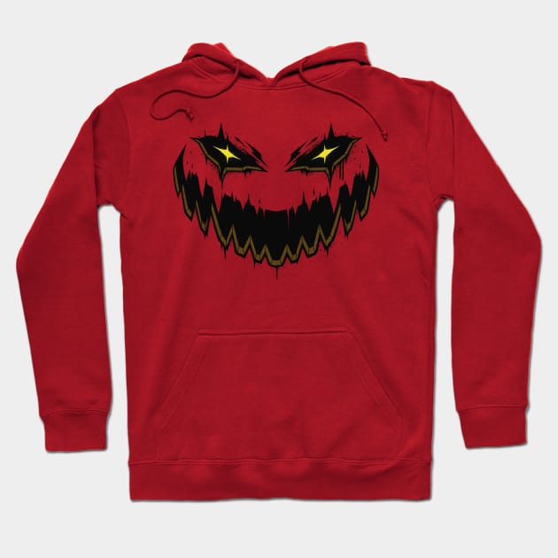 Evil Pumpkin - Halloween Hoodie by StudioM6